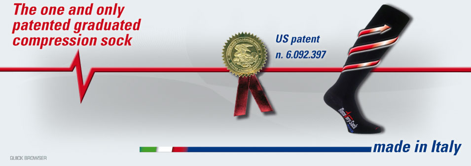 Patented graduated compression